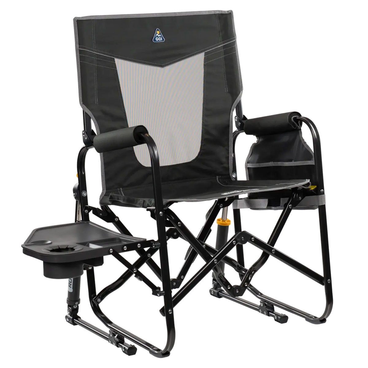 Stowaway Rocker™ with Side Table - Outdoor Table Ready